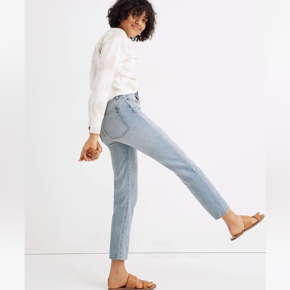 Madewell The Curvy Perfect Vintage Jean in Fitzgerald Wash 27 - Picture 4 of 15
